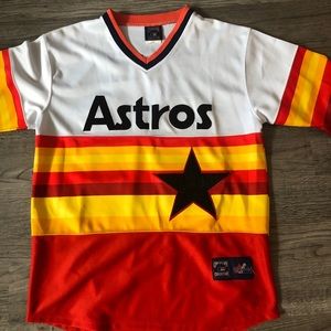 Retro Astros Nolan Ryan Jersey